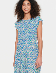 Saint Tropez - GislaSZ Dress - summer dresses - blue i. small bloom - 2