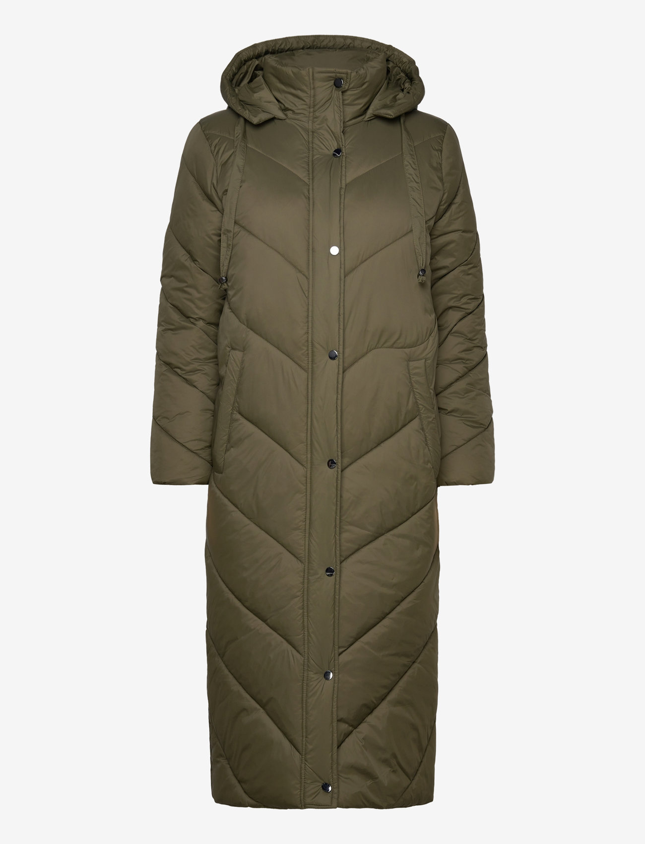 Saint Tropez - HayliSZ Long Jacket - gefütterte & daunenjacken - army green - 0