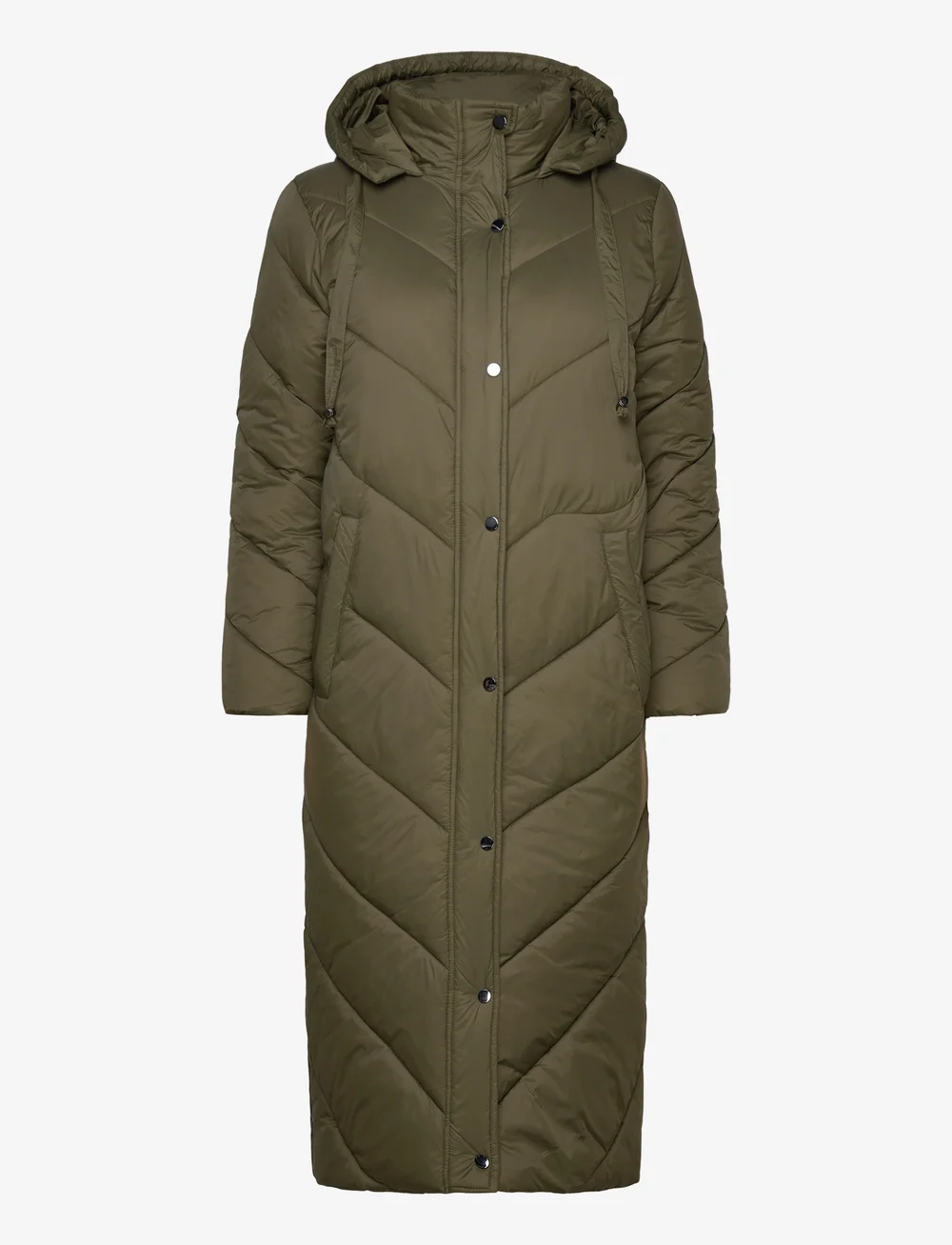 Saint tropez long padded jacket sales