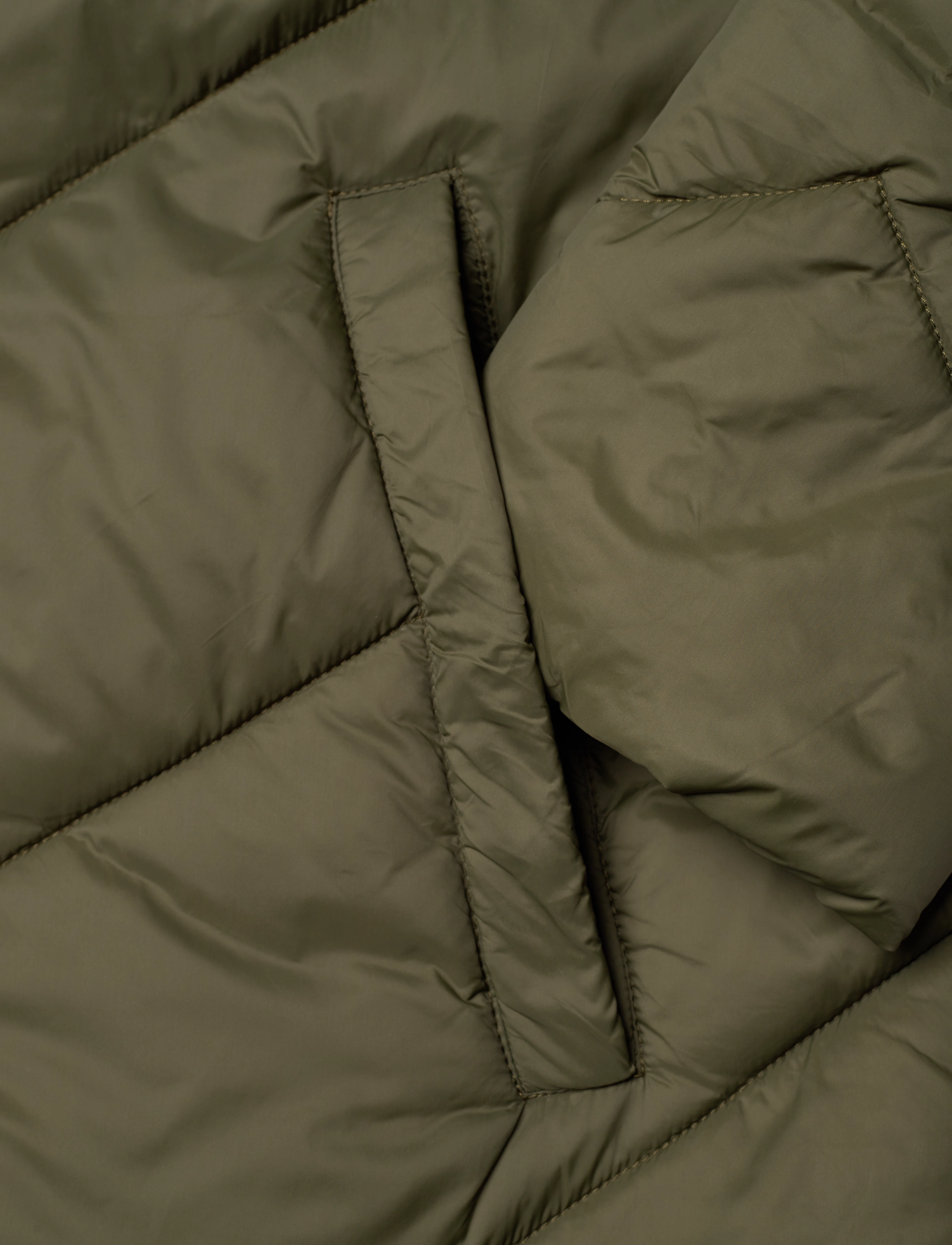 Saint Tropez - HayliSZ Long Jacket - gefütterte & daunenjacken - army green - 3