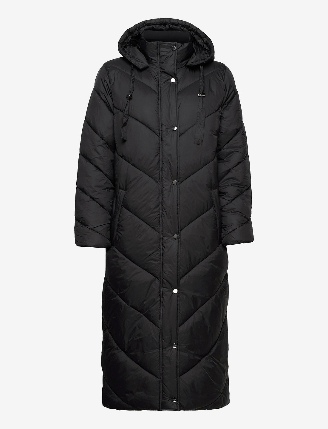 Saint tropez long padded jacket on sale