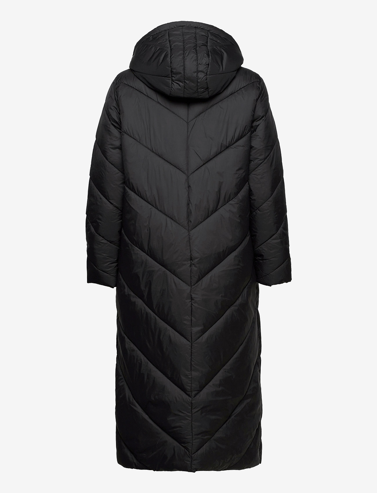 Saint Tropez - HayliSZ Long Jacket - Žieminės striukės - black - 1