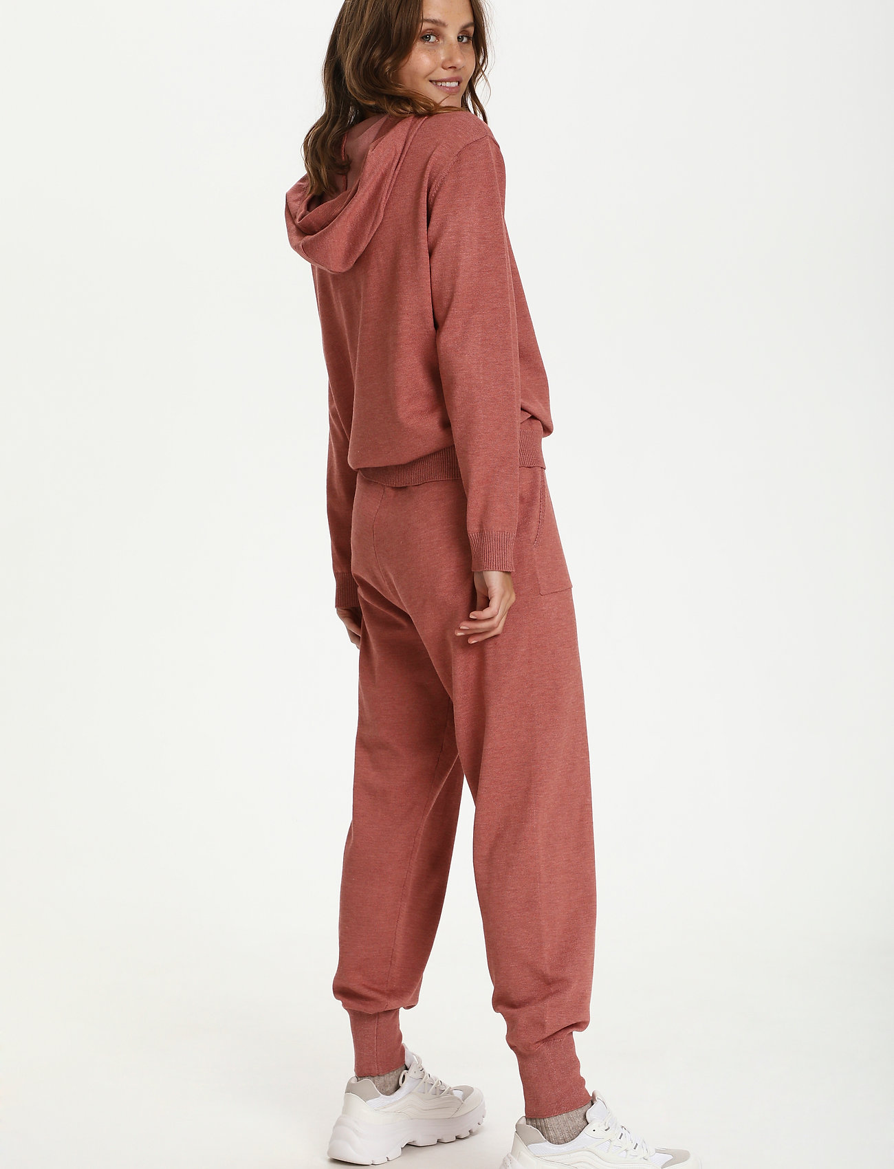 Saint Tropez - AdithaSZ Pants - brick dust melange - 4