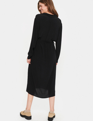 Saint Tropez - BlancaSZ LS Dress - skjortekjoler - black - 6