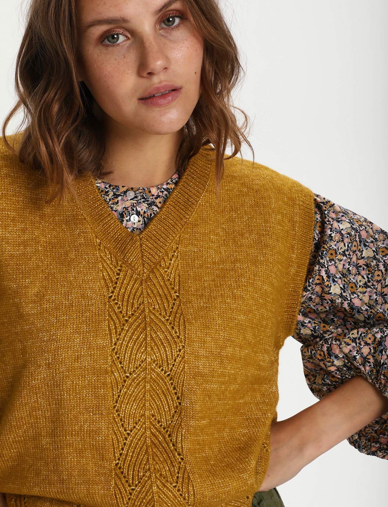 Saint Tropez - HelleSZ Vest - prairie sand melange - 5