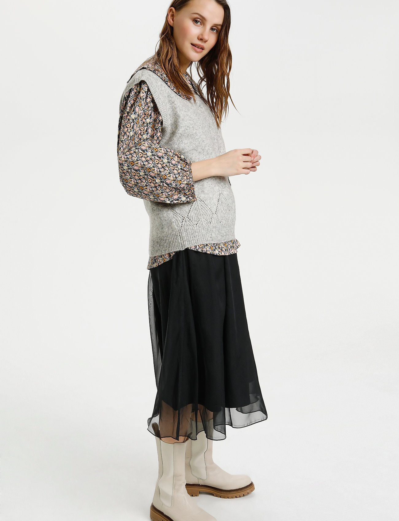 Saint Tropez - HelleSZ Vest - wind melange - 3