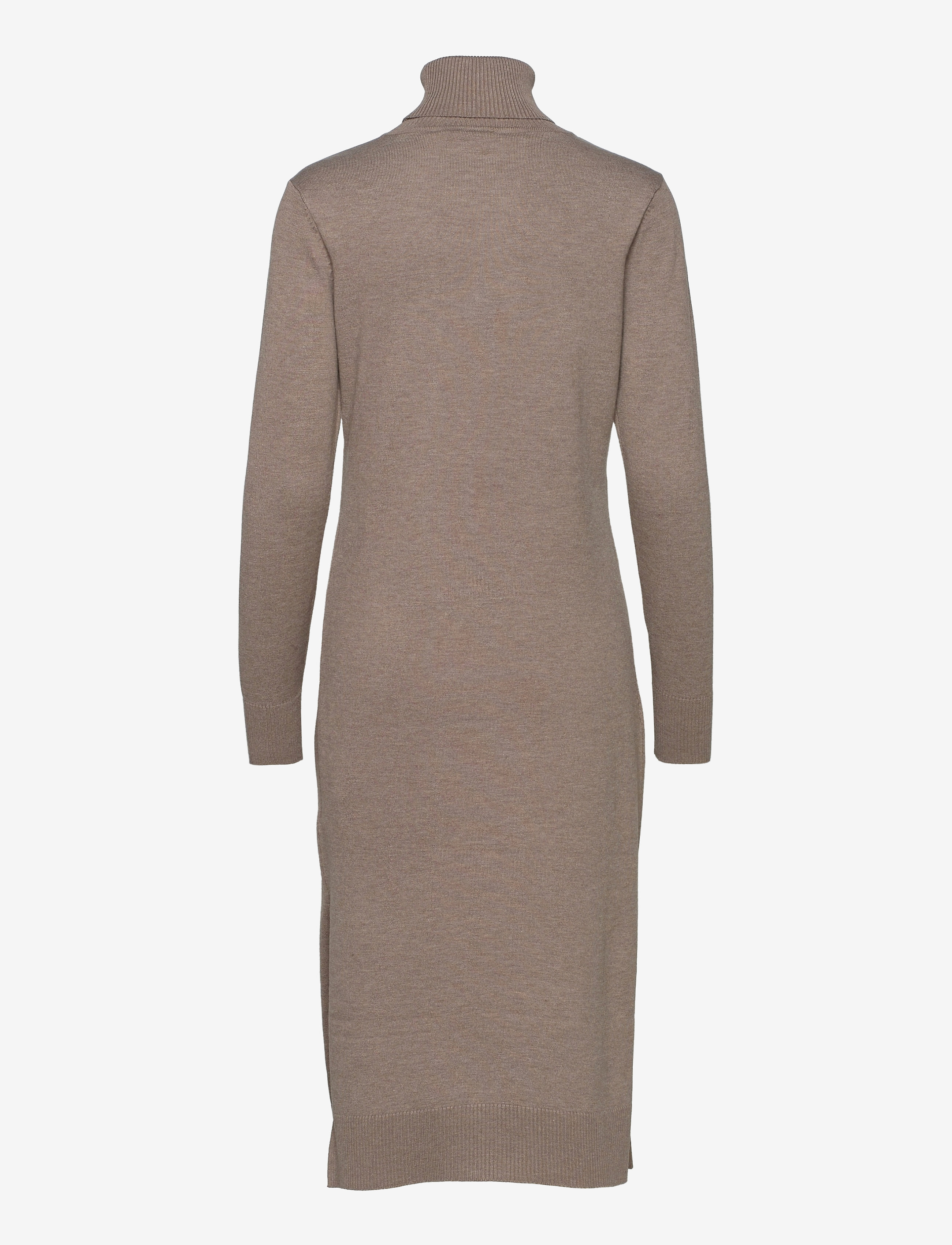 Saint Tropez - MilaSZ Roll Neck Long Dress - strikkjoler - atmos melange - 2