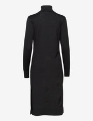 Saint Tropez - MilaSZ Roll Neck Long Dress - gebreide jurken - black - 1
