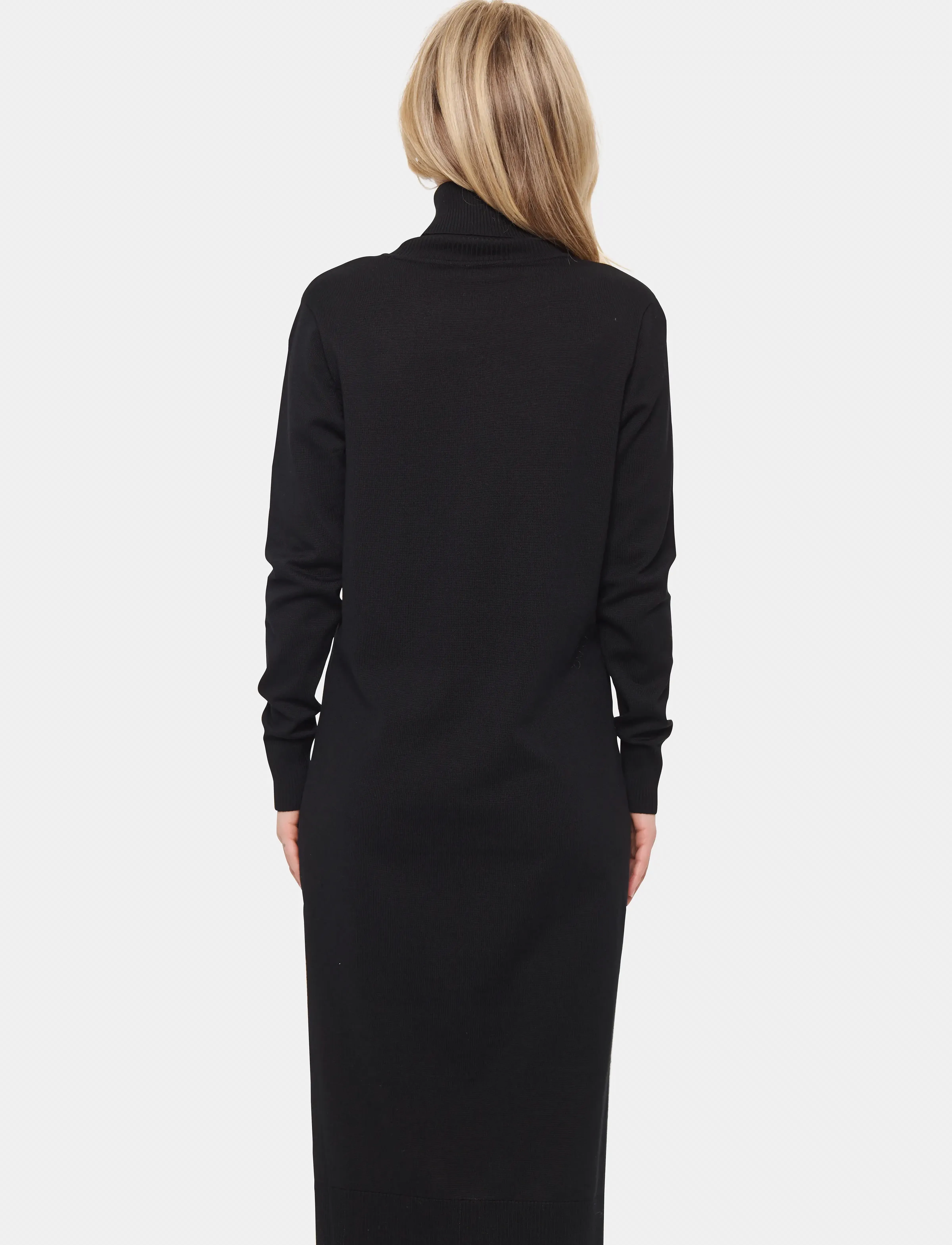SAINT TROPEZ Milasz Roll Neck Long Dress stickade klänningar dam – bild 4