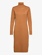 MilaSZ Roll Neck Long Dress - CATHAY SPICE