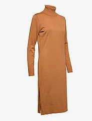 Saint Tropez - MilaSZ Roll Neck Long Dress - stickade klänningar - cathay spice - 3