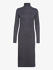 Saint Tropez - MilaSZ Roll Neck Long Dress - knitted dresses - ombre blue - 0