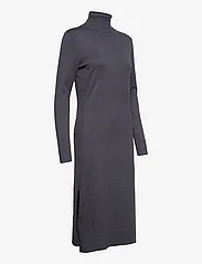 Saint Tropez - MilaSZ Roll Neck Long Dress - knitted dresses - ombre blue - 3