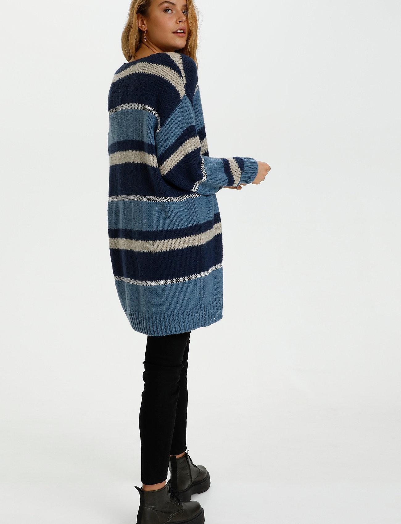 Saint Tropez - DapaiaSZ Long Cardigan - total eclipse - 4