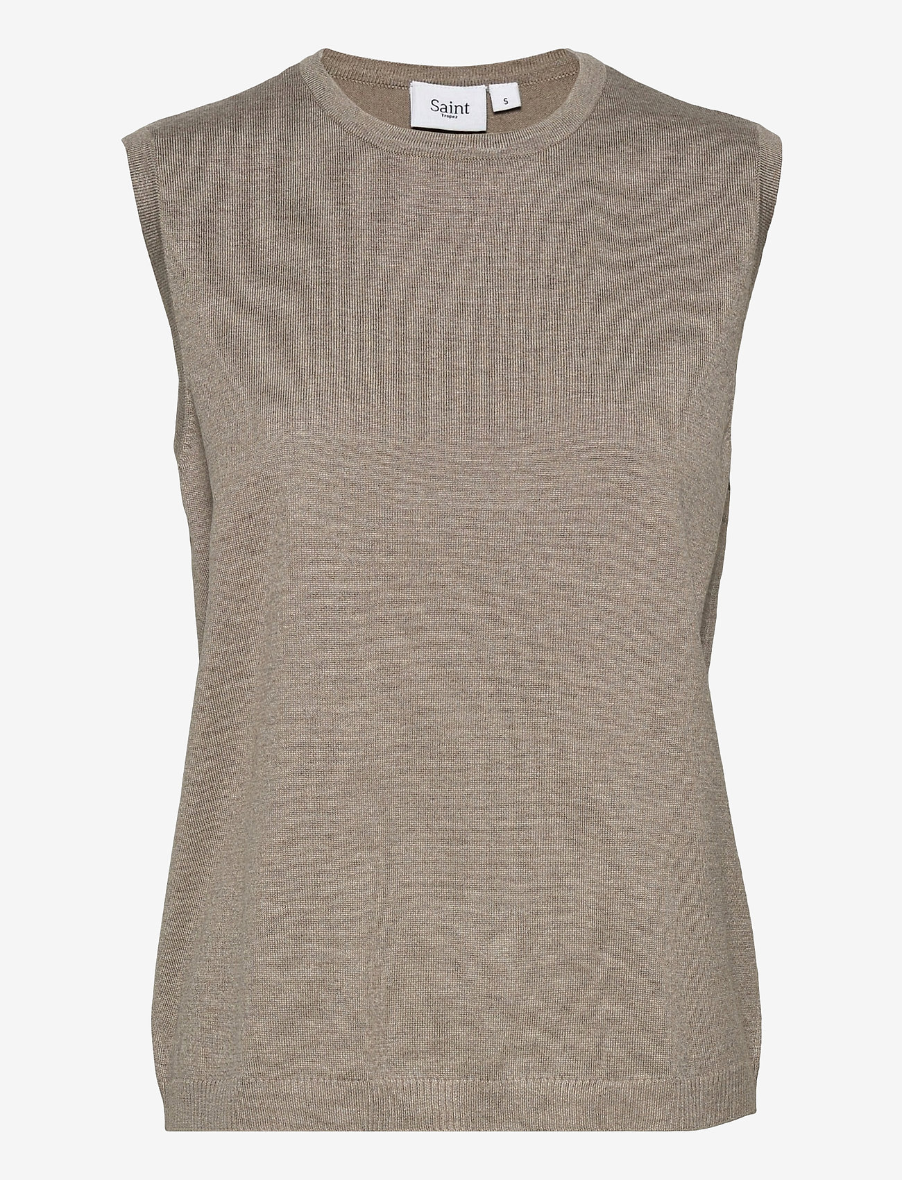 Saint Tropez - MilaSZ Vest - strikveste - atmos melange - 1