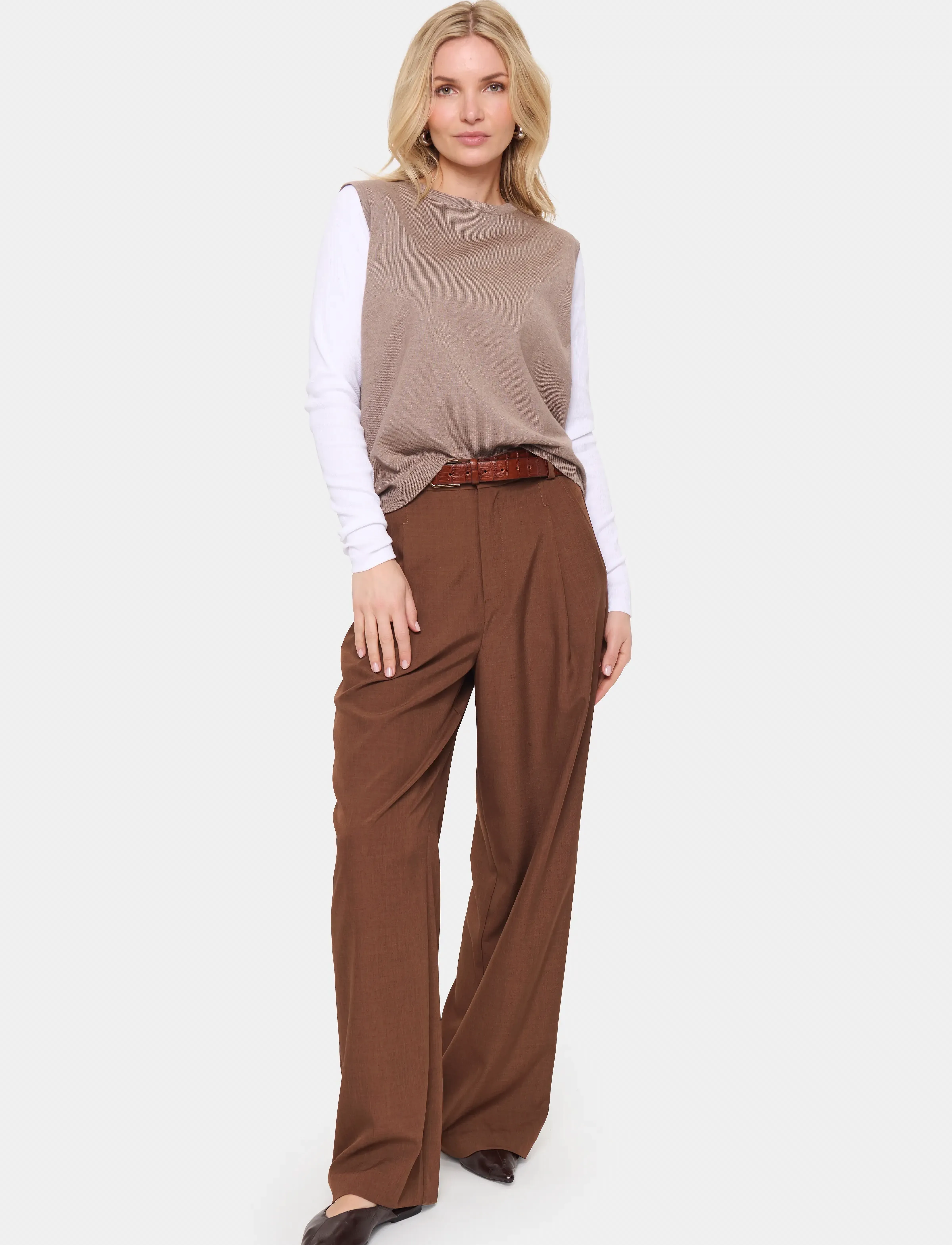 Saint Tropez - MilaSZ Vest - kootud vestid - atmos melange - 3