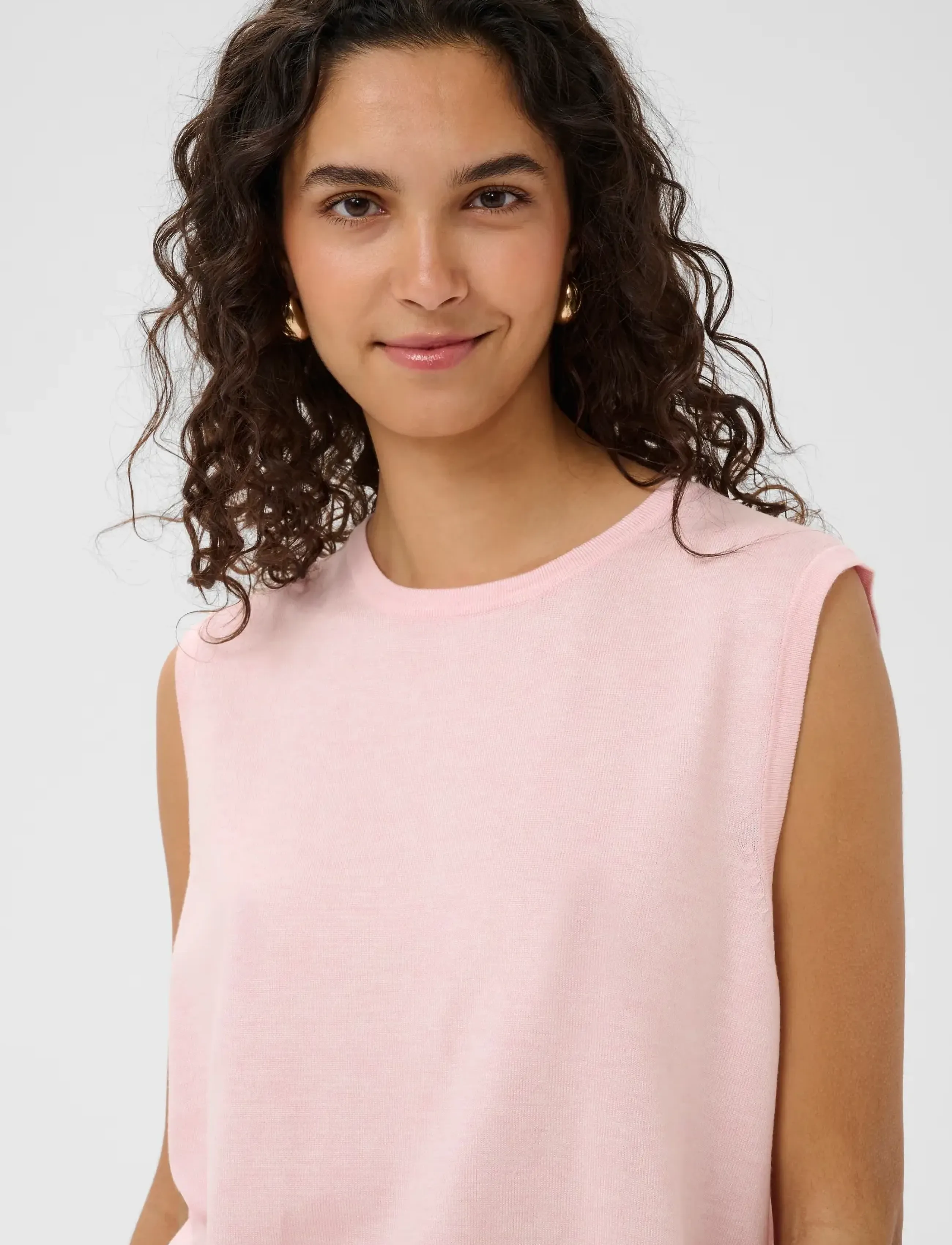 Saint Tropez - MilaSZ Vest - stickade västar - ballerina melange - 5