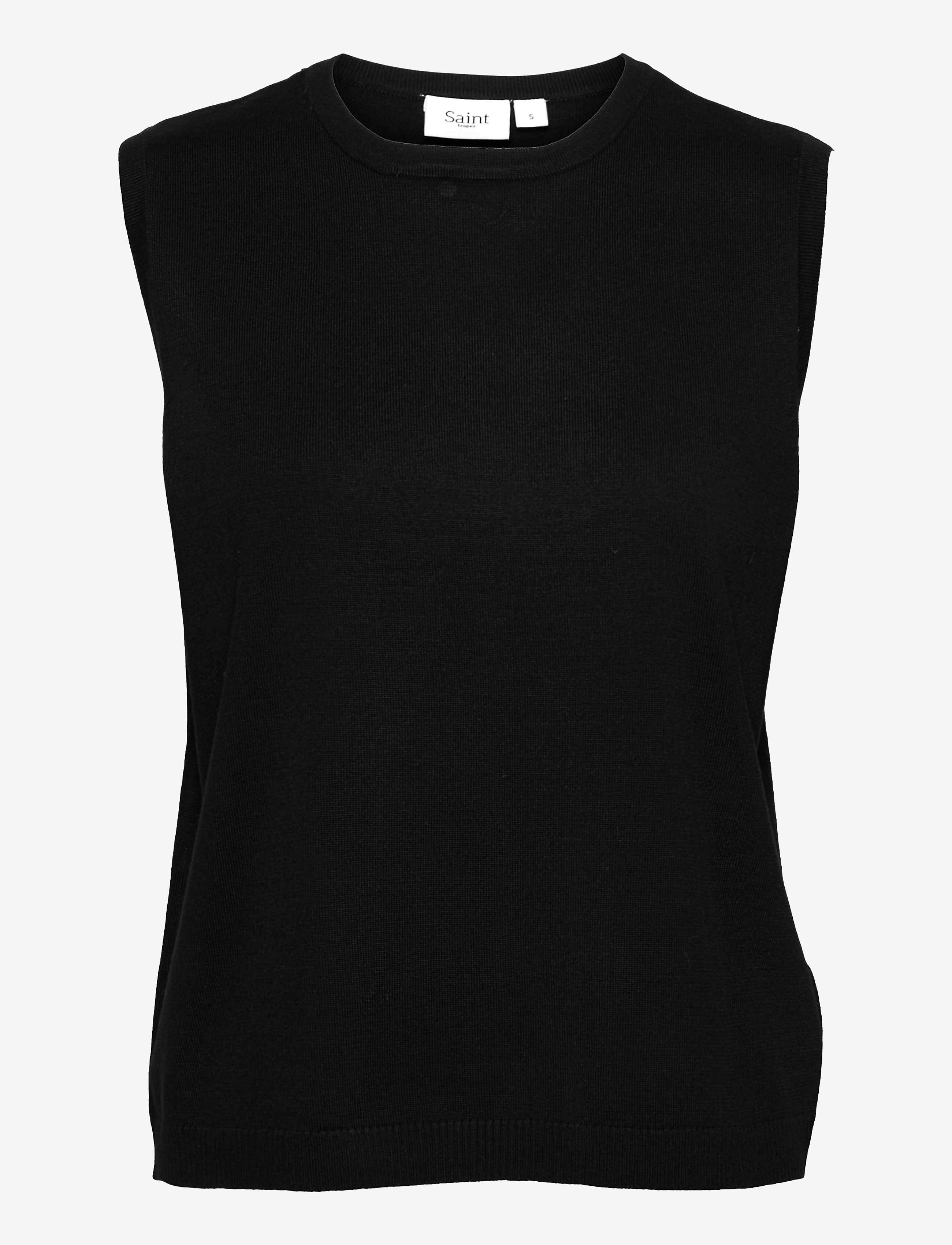 SAINT TROPEZ Milasz Vest Schwarz - L - Damen