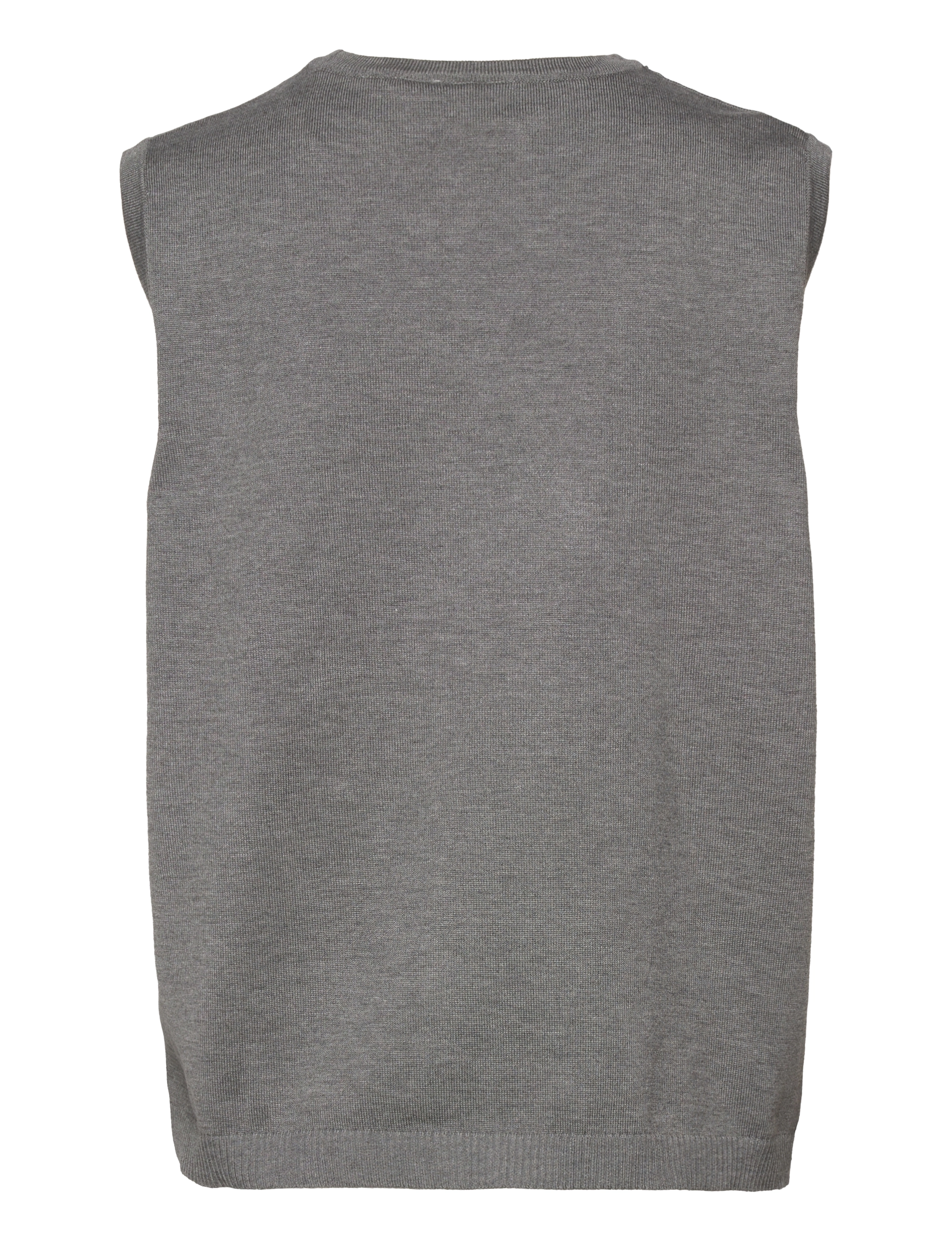 Saint Tropez - MilaSZ Vest - laveste priser - mist grey melange - 2