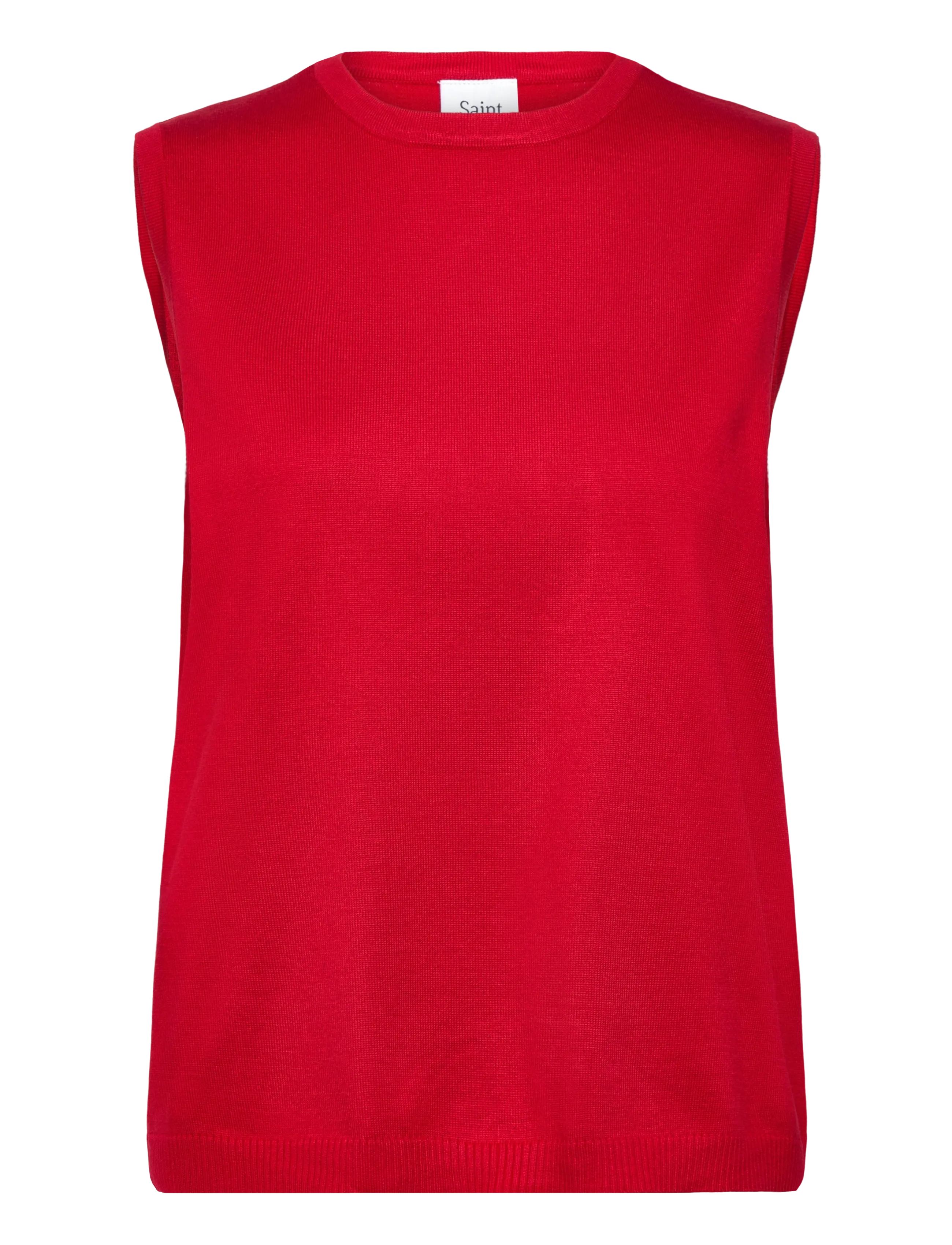 SAINT TROPEZ Milasz Vest Rot - S - Damen