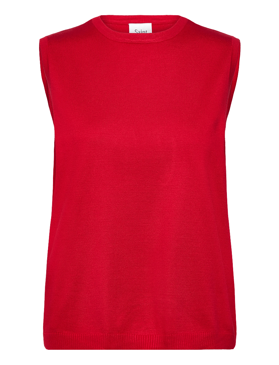 Saint Tropez - MilaSZ Vest - kootud vestid - racing red - 0