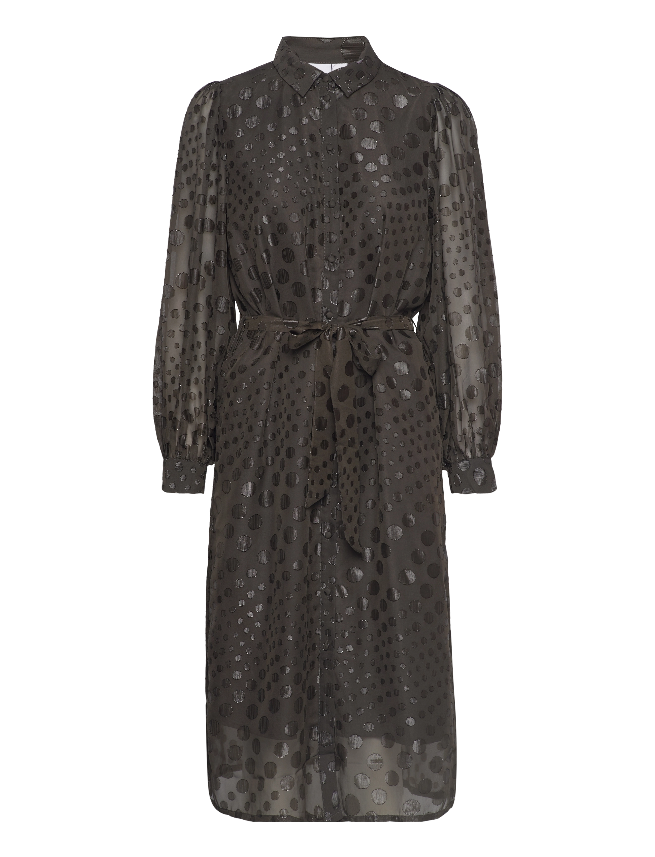 Saint Tropez JeaneSZ Dress - Kläder - RAVEN / brown