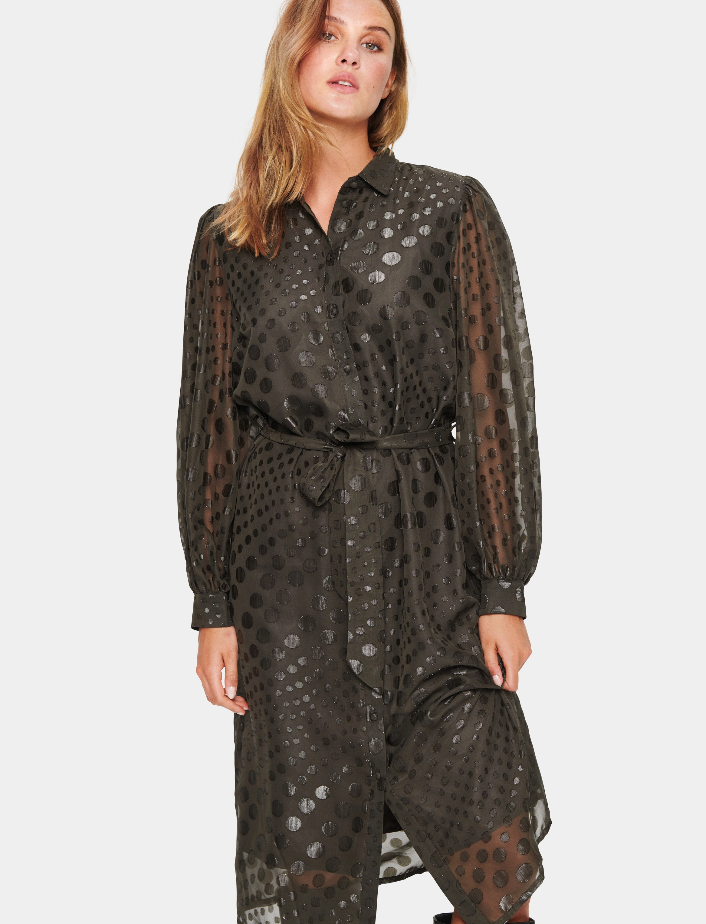Saint Tropez JeaneSZ Dress - Kleidid - RAVEN / brown