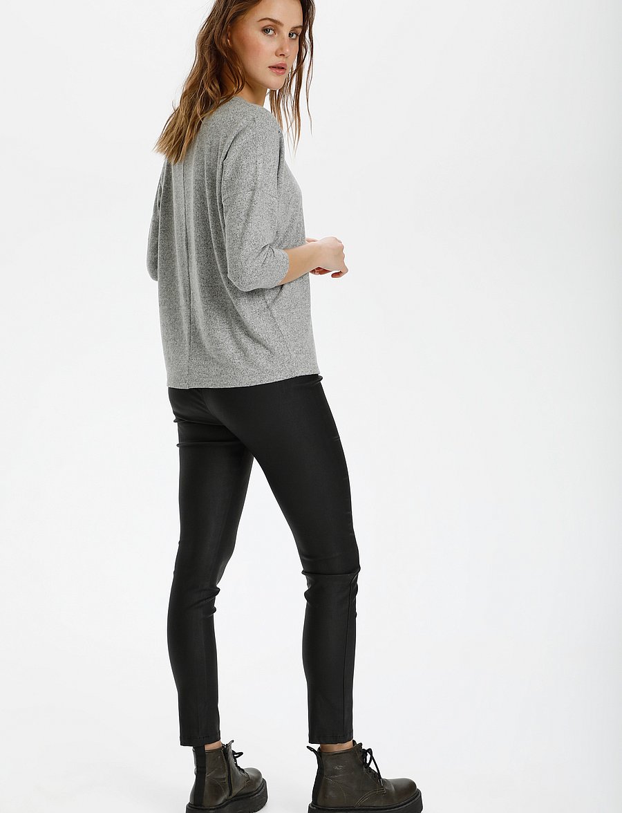 Saint Tropez - JoridSZ Leggings - nahkpüksid - black - 4