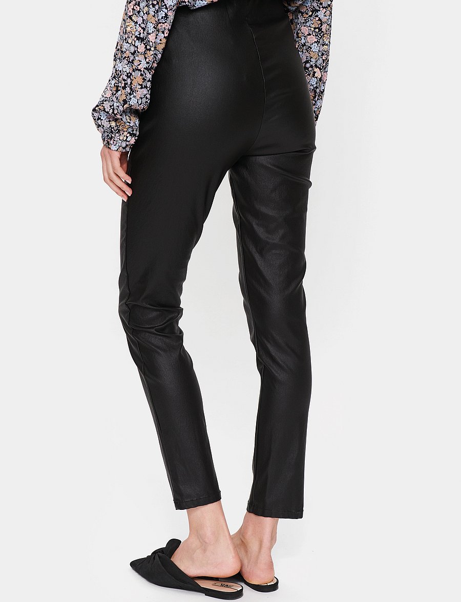 Saint Tropez - JoridSZ Leggings - nahkpüksid - black - 5
