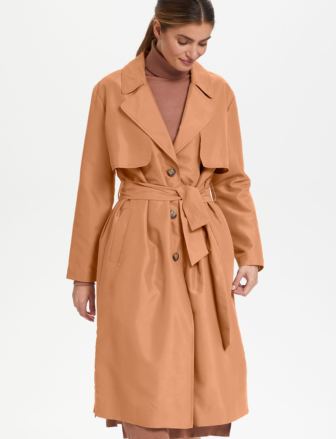 Ladies trench 2025 coats and macs