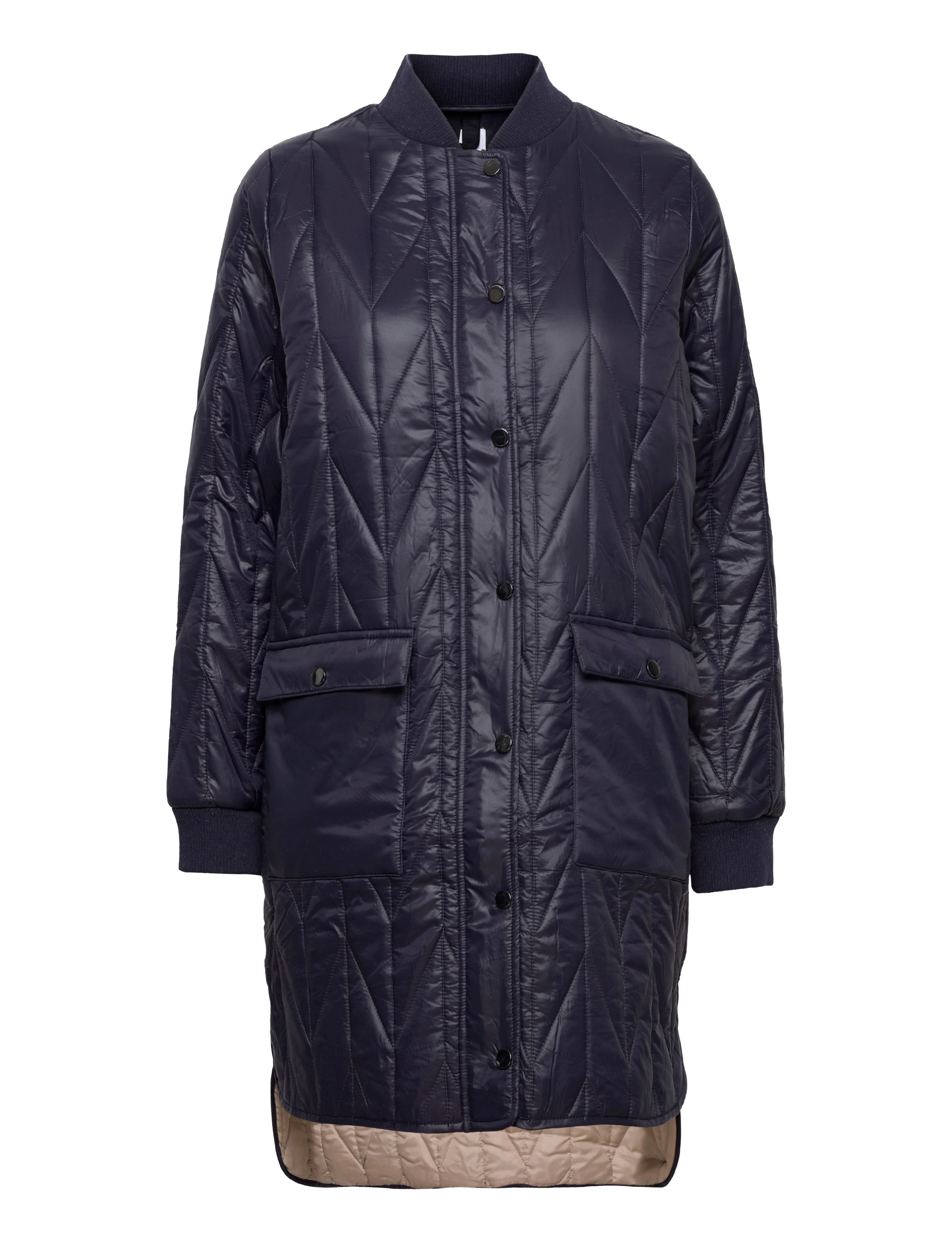 SAINT TROPEZ Kingasz Long Jacke Blau - XS - Damen