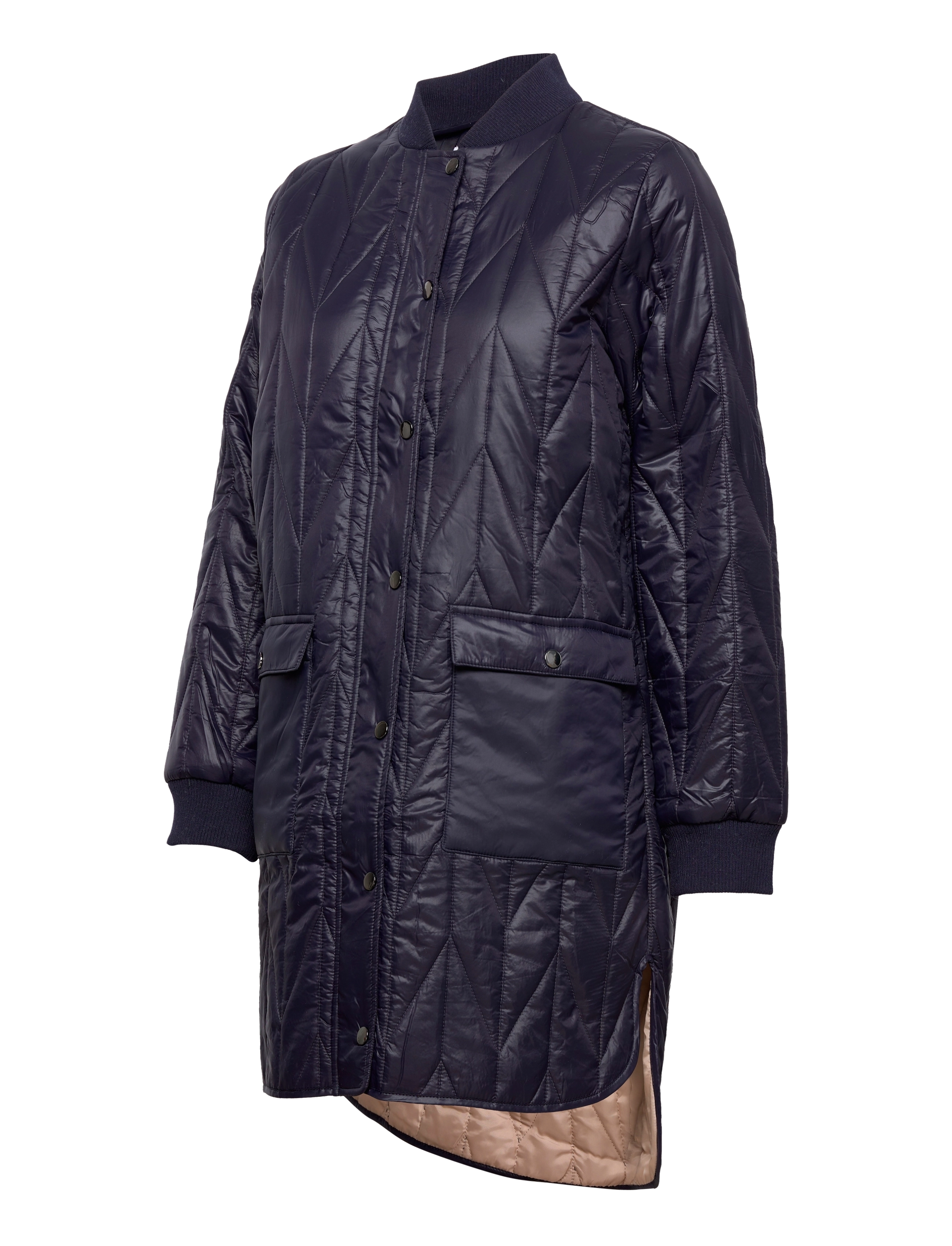 Saint Tropez - KingaSZ Long Jacket - overtøj - blue deep - 3