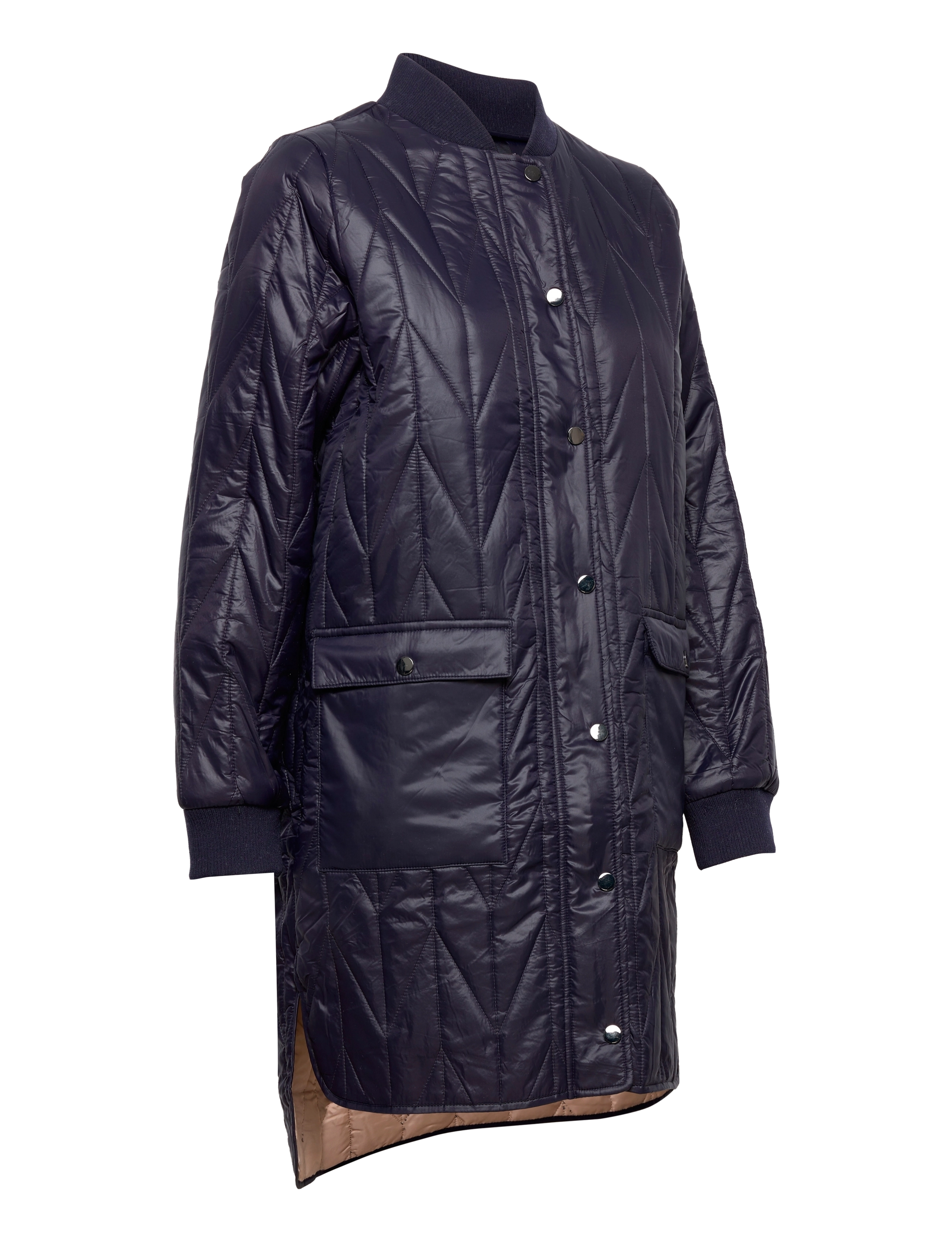 Saint Tropez - KingaSZ Long Jacket - overtøj - blue deep - 4