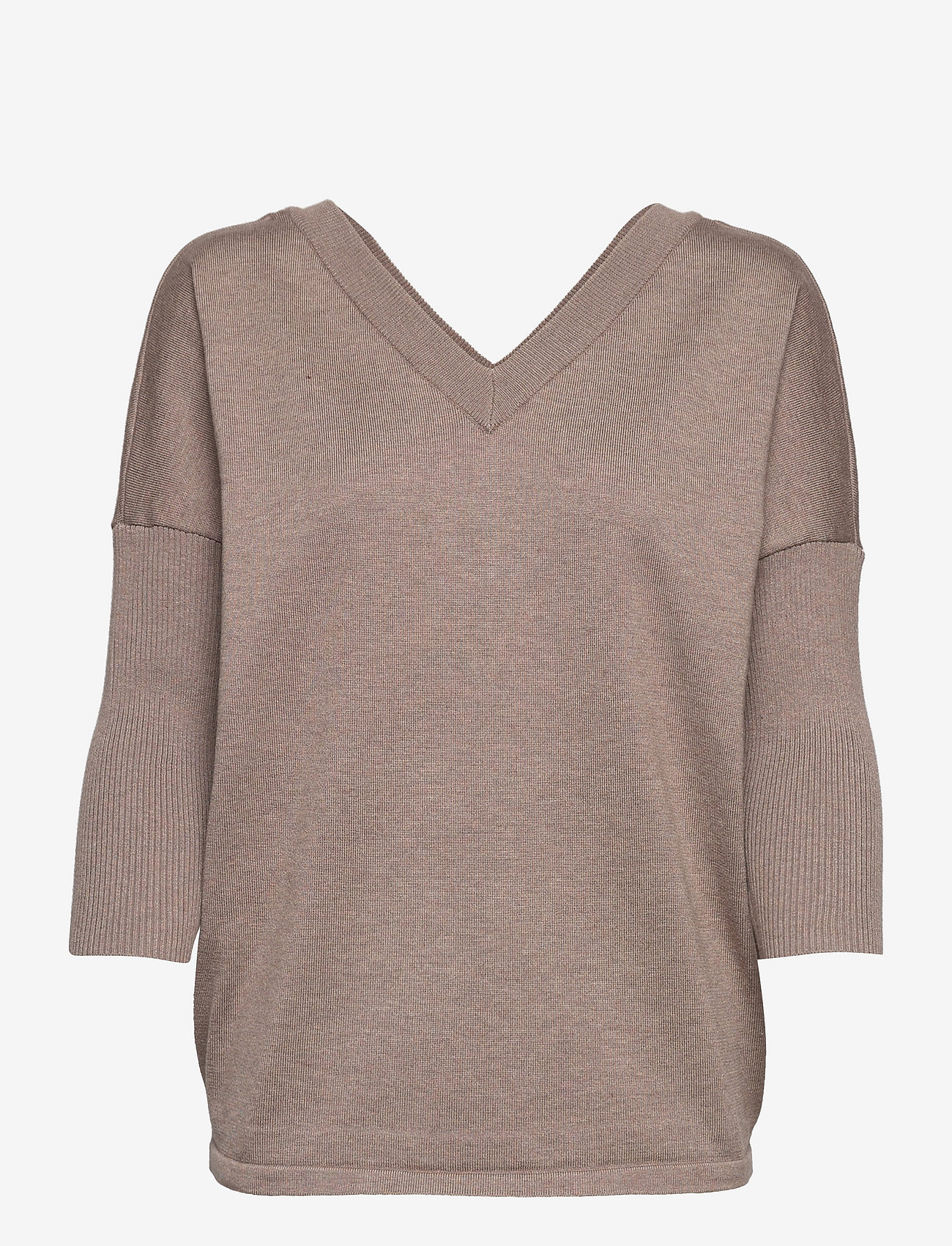 Saint Tropez - KilaSZ V-Neck Pullover - atmos melange - 1