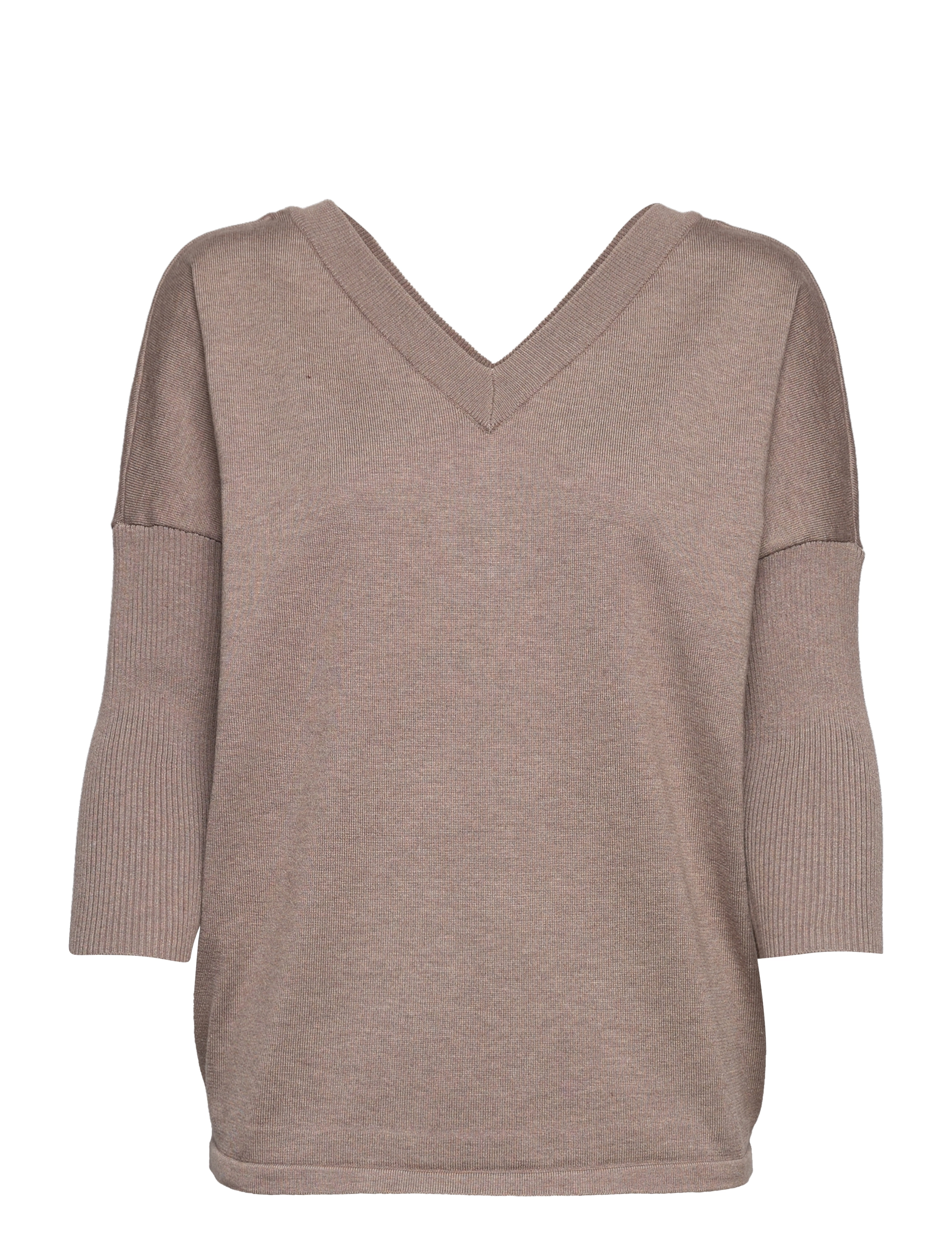 Saint Tropez - KilaSZ V-Neck Pullover - atmos melange - 1