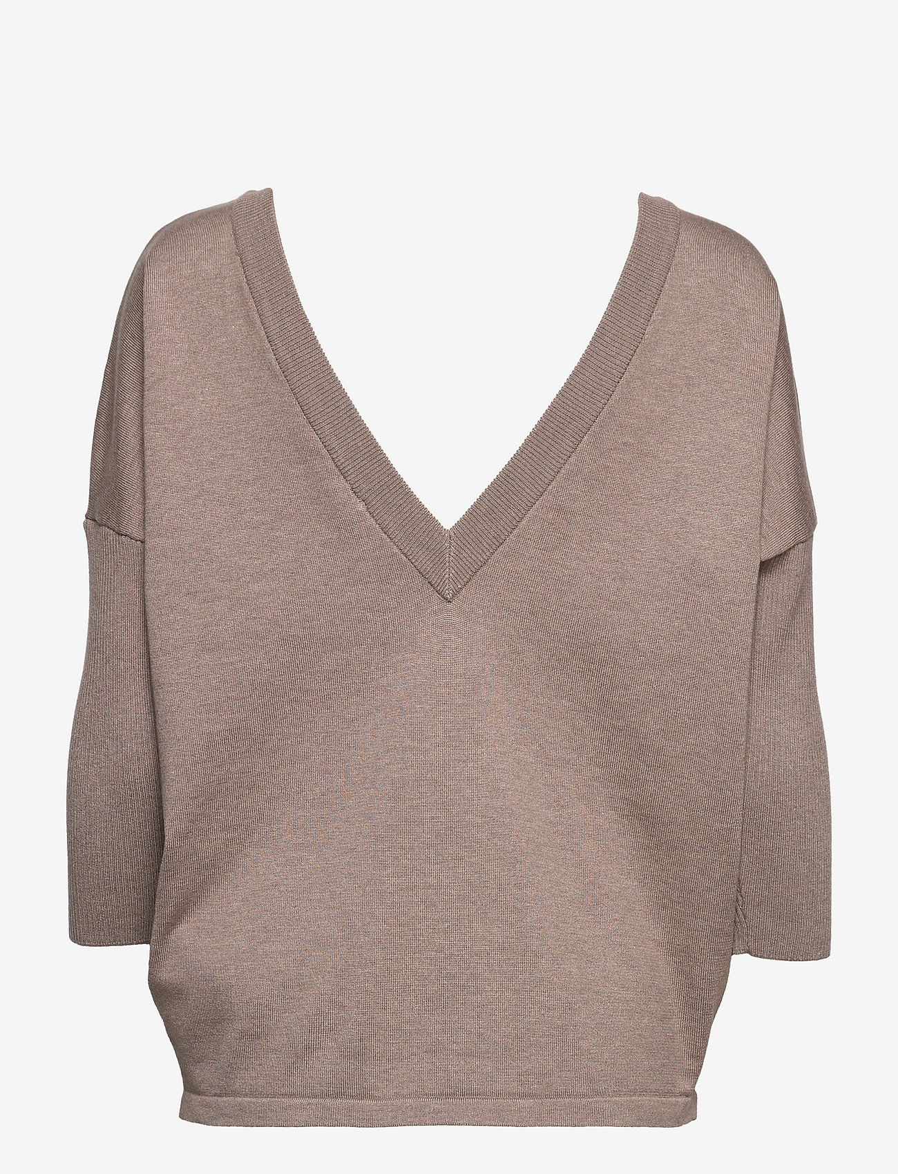 Saint Tropez - KilaSZ V-Neck Pullover - atmos melange - 2