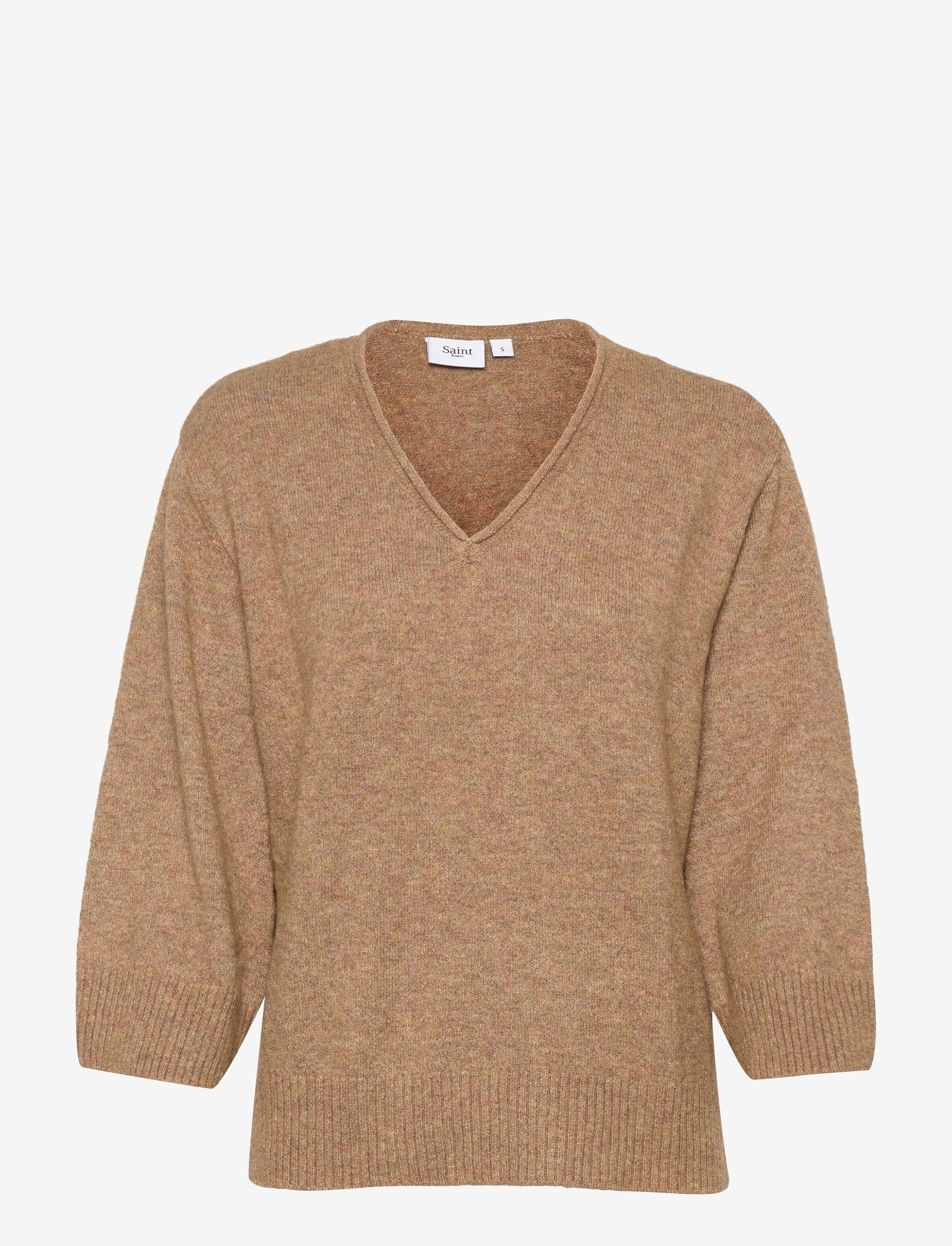 Saint Tropez KokoSZ Pullover - Saint Tropez - TIGER'S EYE MELANGE / beige