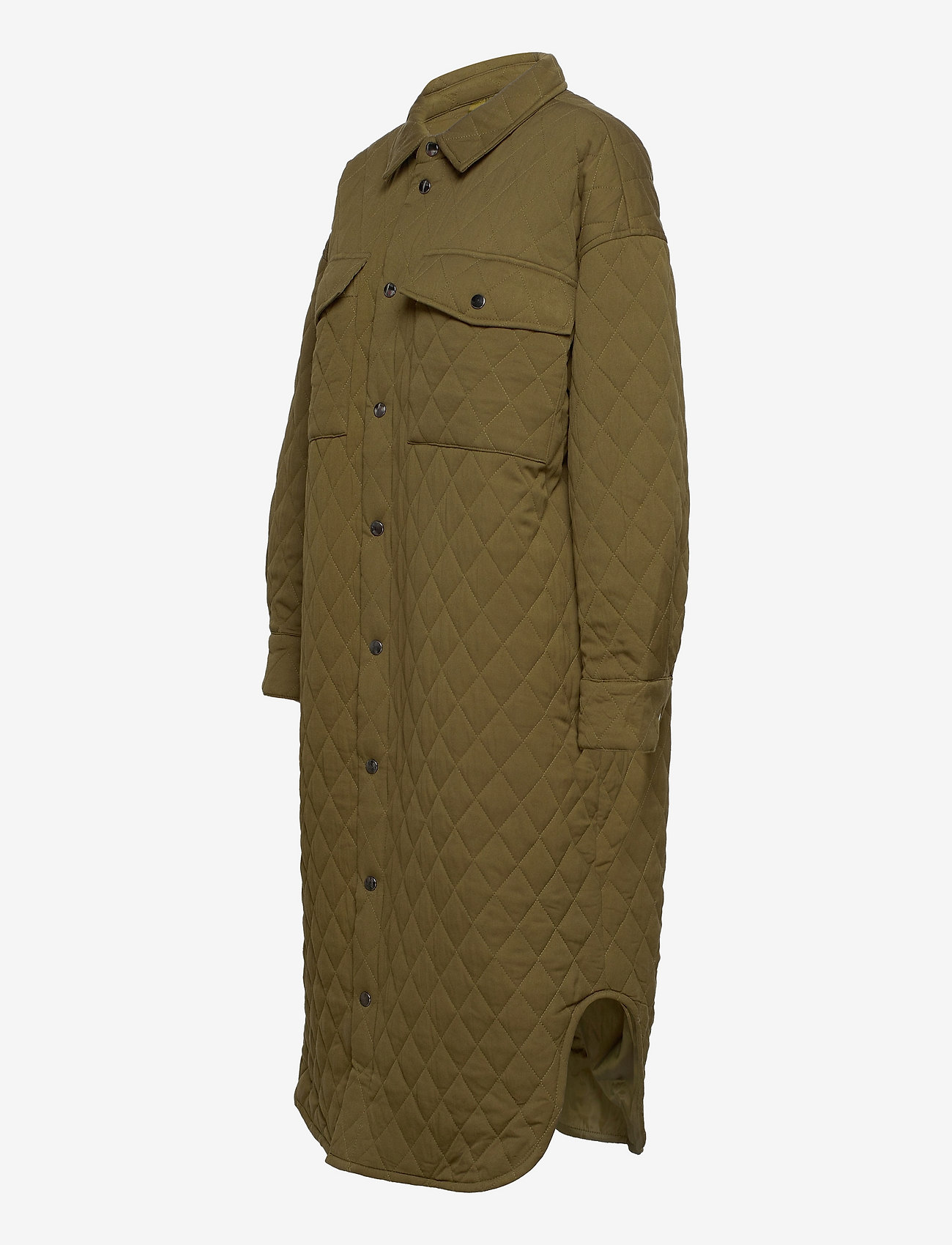 Saint Tropez - KennaSZ Jacket - forårsjakker - dark olive - 3