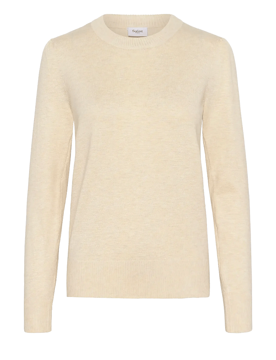 Saint Tropez - MilaSZ Pullover - megztiniai - brown rice melange - 1