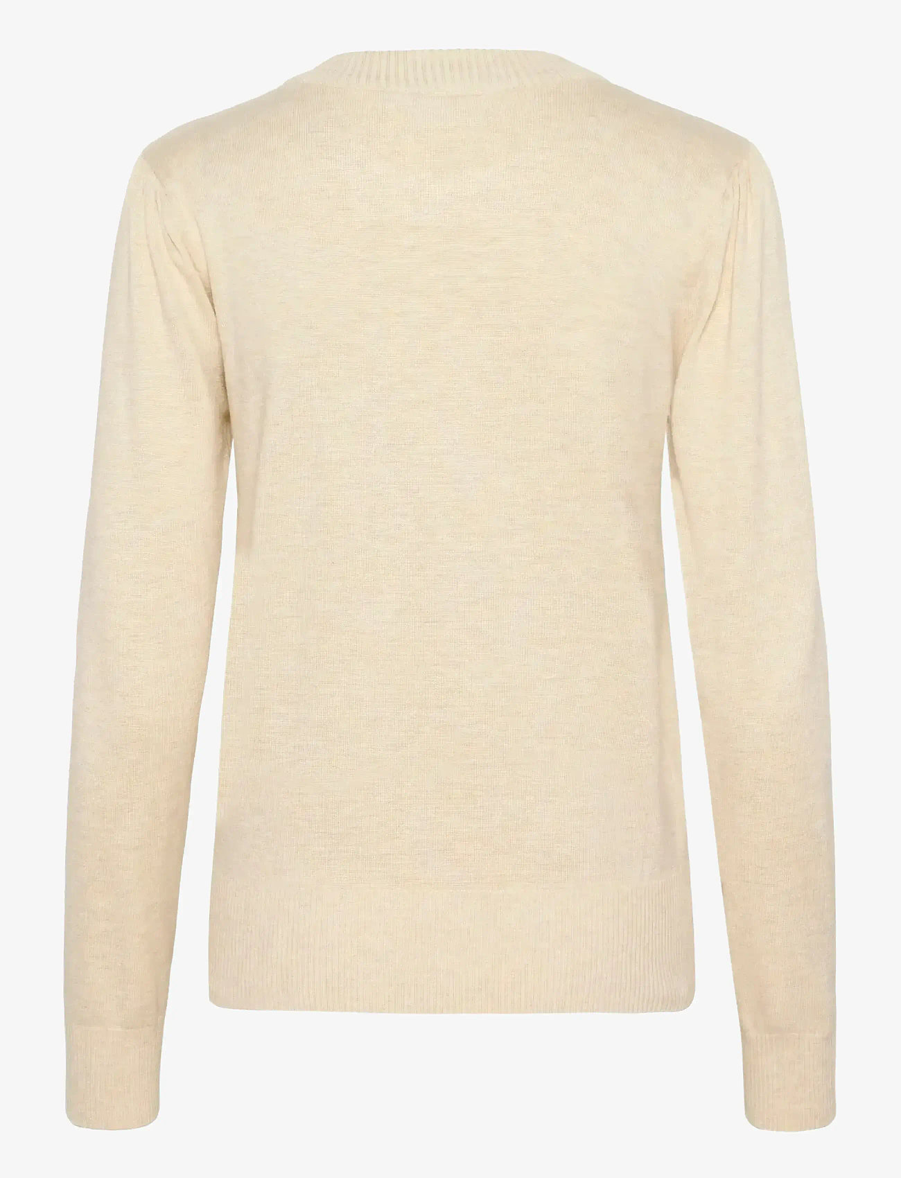 Saint Tropez - MilaSZ Pullover - striktrøjer - brown rice melange - 2