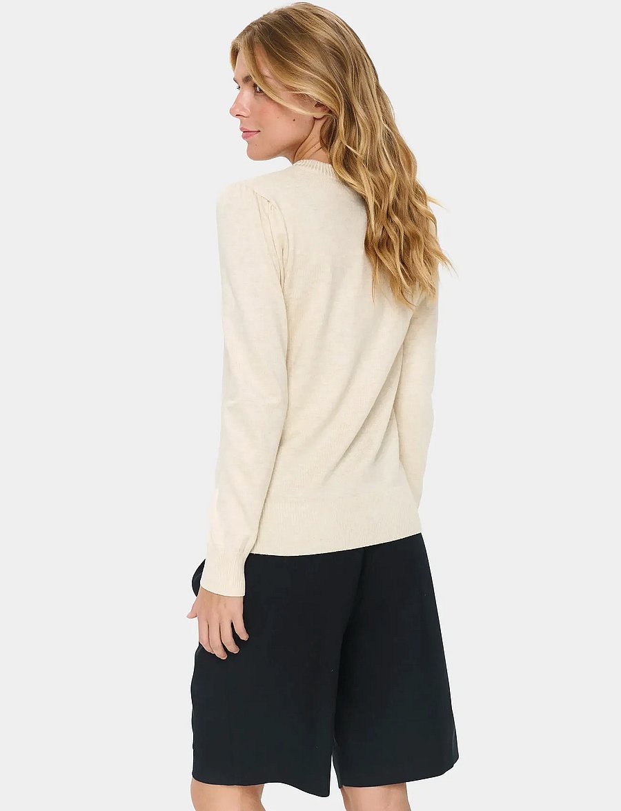 Saint Tropez - MilaSZ Pullover - megztiniai - brown rice melange - 4