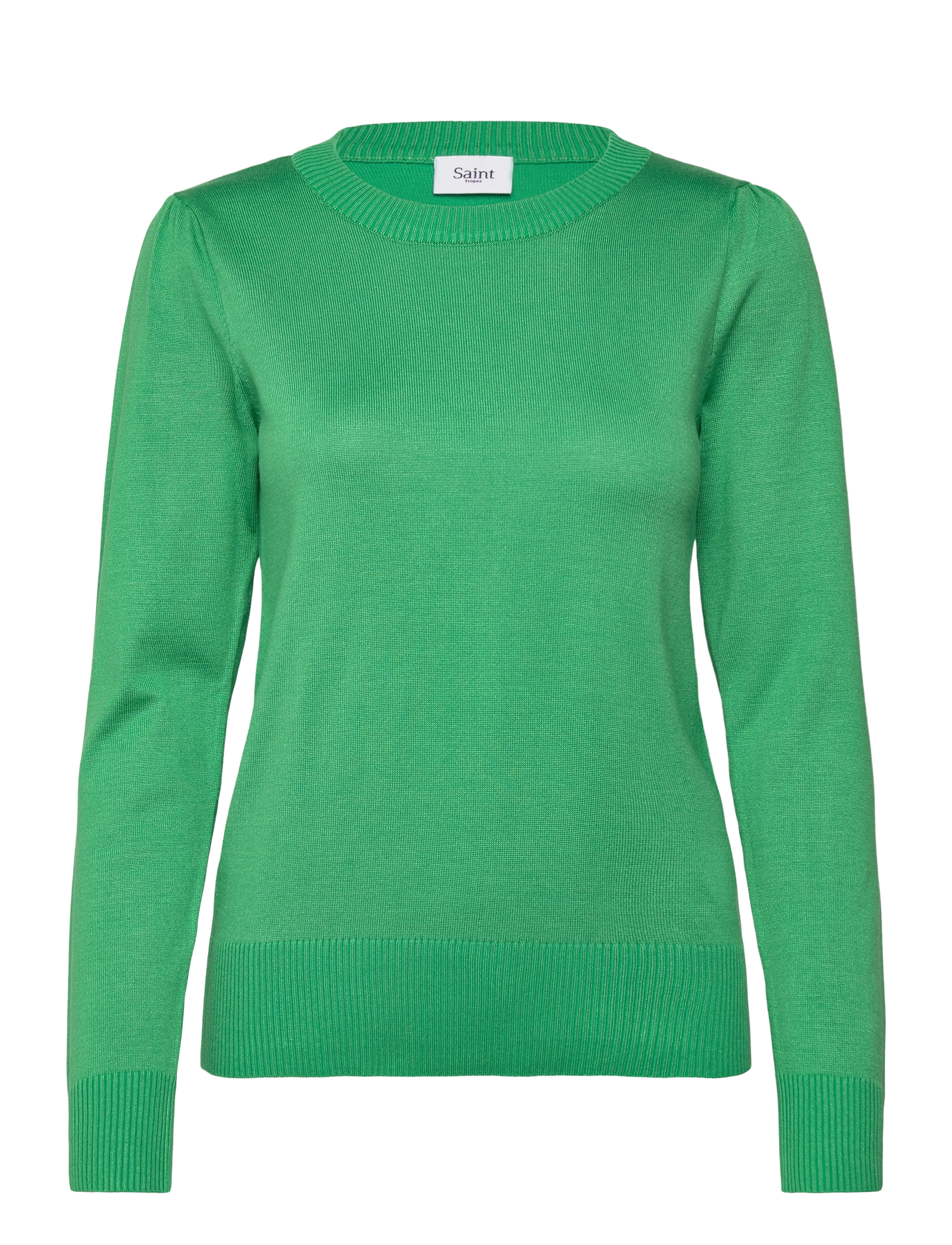 Saint Tropez MilaSZ Pullover - Kleidung - GREENBRIAR / green
