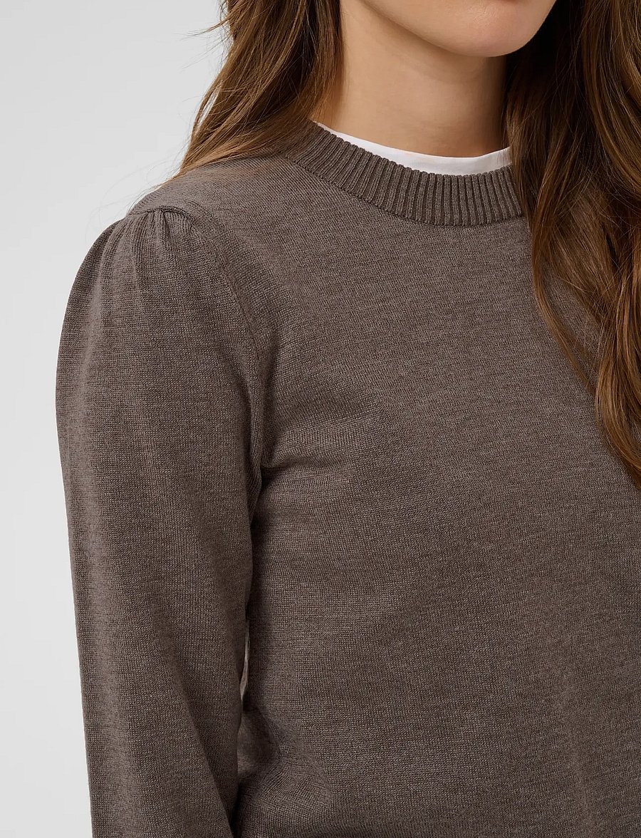 Saint Tropez - MilaSZ Pullover - pullover - mink melange - 5