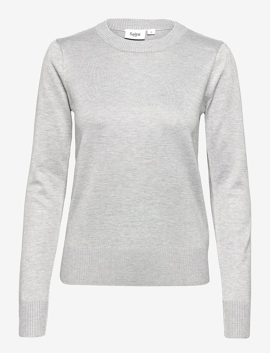 Saint Tropez - MilaSZ Pullover - pullover - pearl grey mel - 1