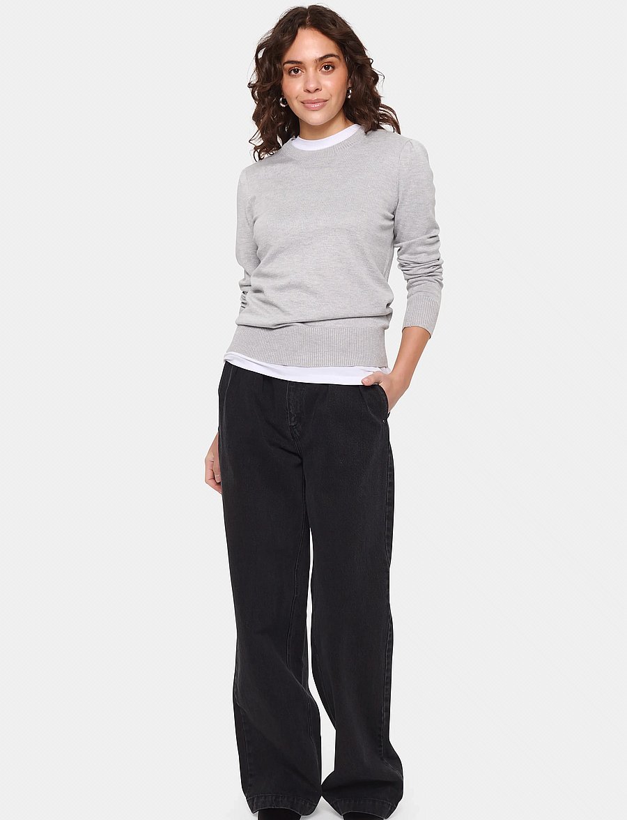 Saint Tropez - MilaSZ Pullover - pullover - pearl grey mel - 3