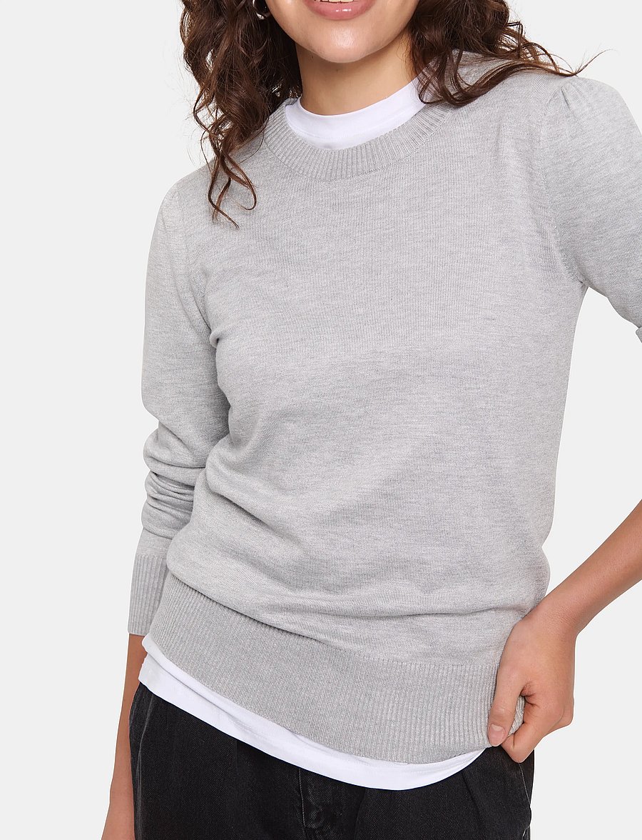 Saint Tropez - MilaSZ Pullover - pullover - pearl grey mel - 5