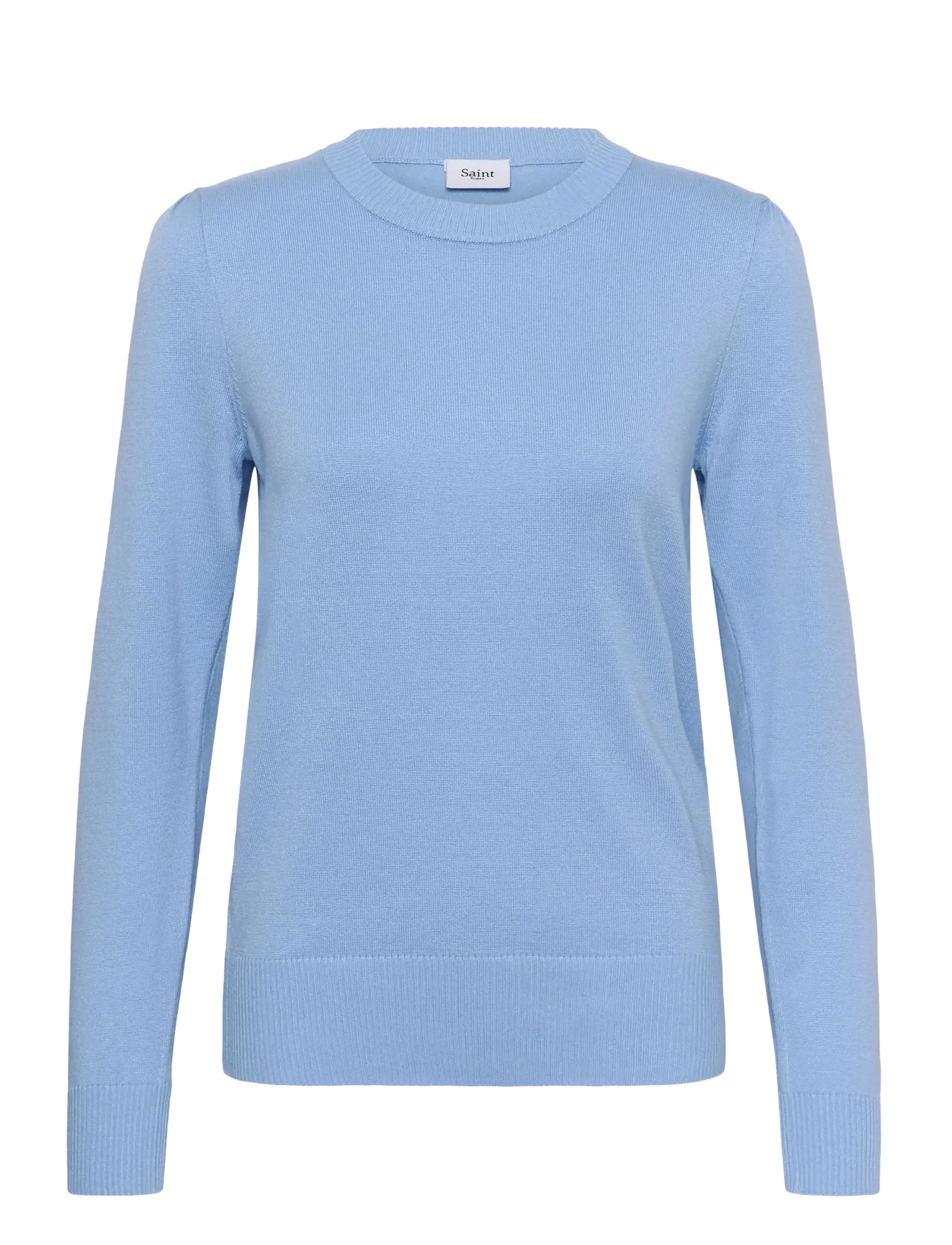 Saint Tropez MilaSZ Pullover - Kläder - SERENITY / blue