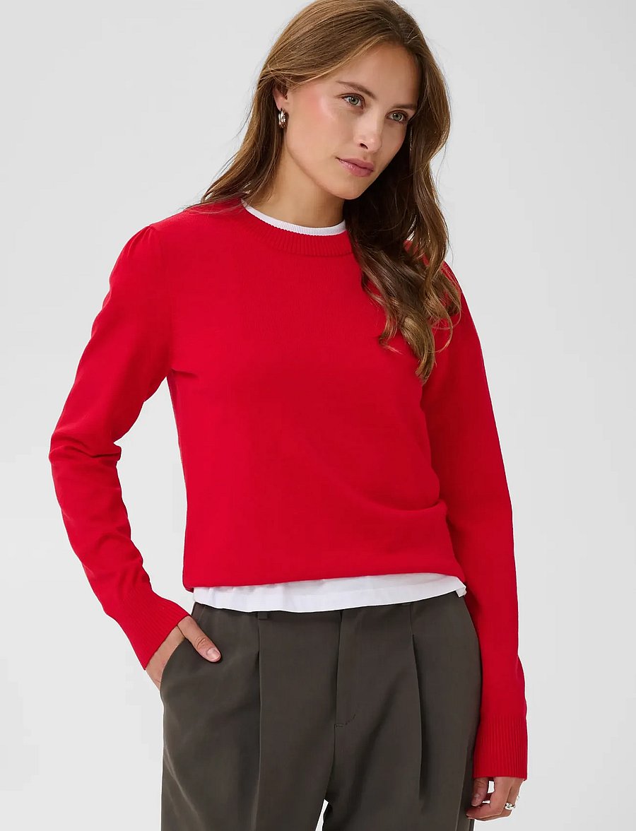 Saint Tropez - MilaSZ Pullover - pullover - true red - 0