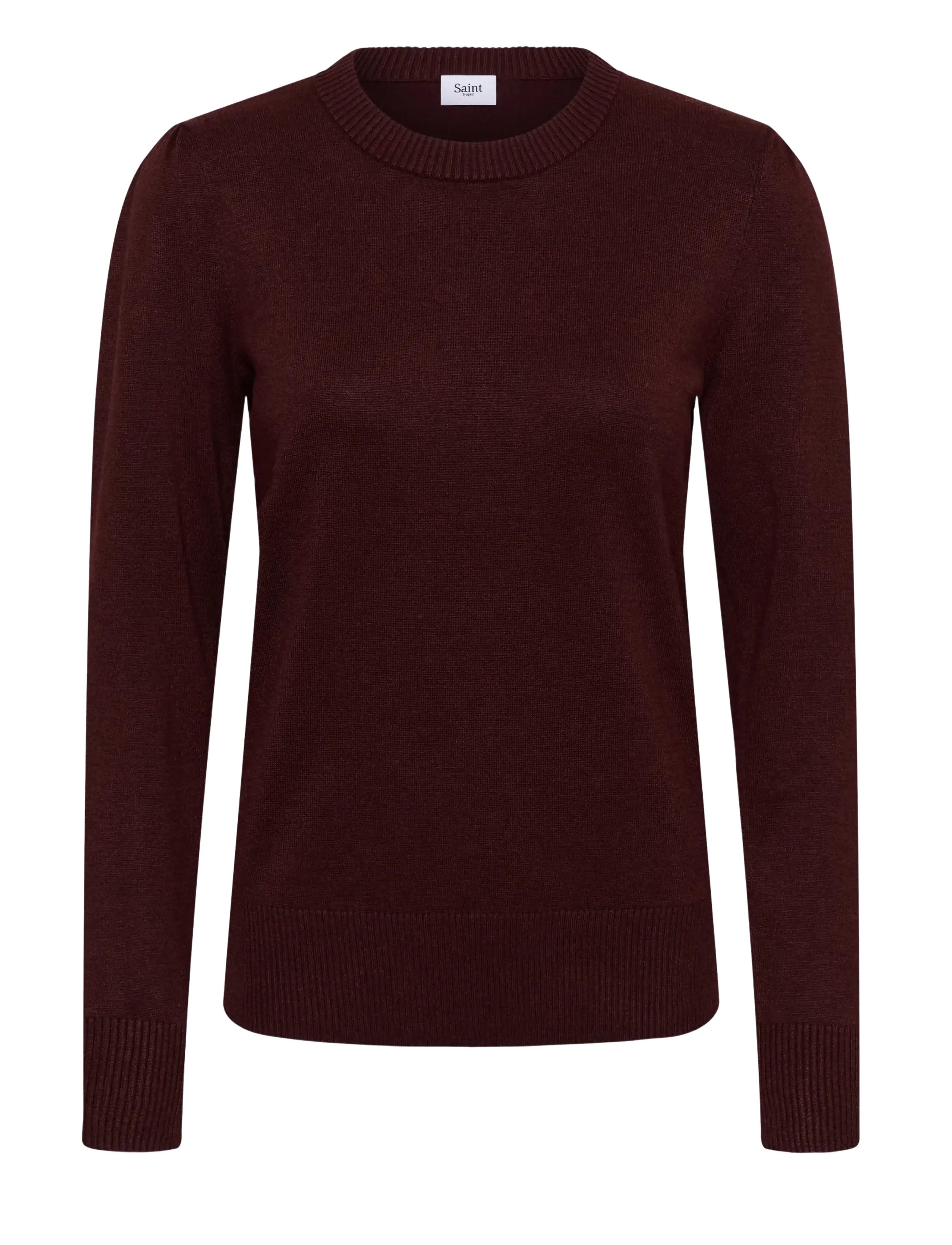 Saint Tropez MilaSZ Pullover - Džemprid - WINETASTING MELANGE / burgundy