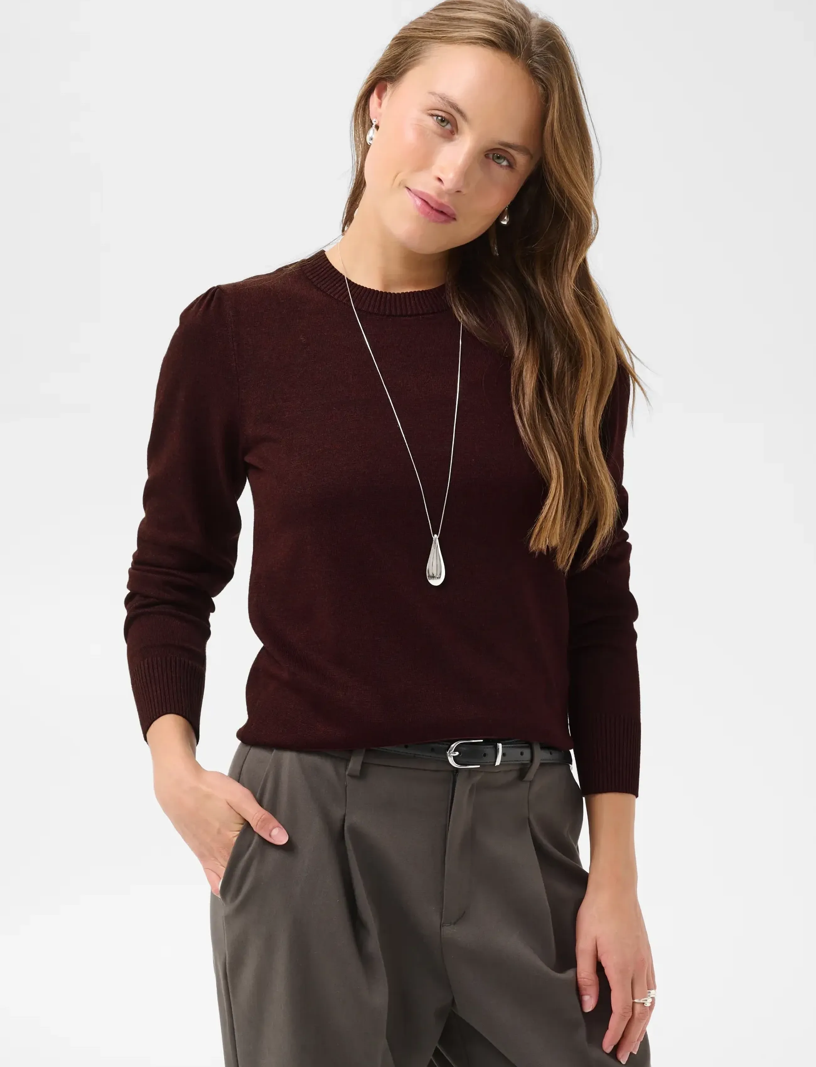 Saint Tropez - MilaSZ Pullover - sügisesed riided - winetasting melange - 0